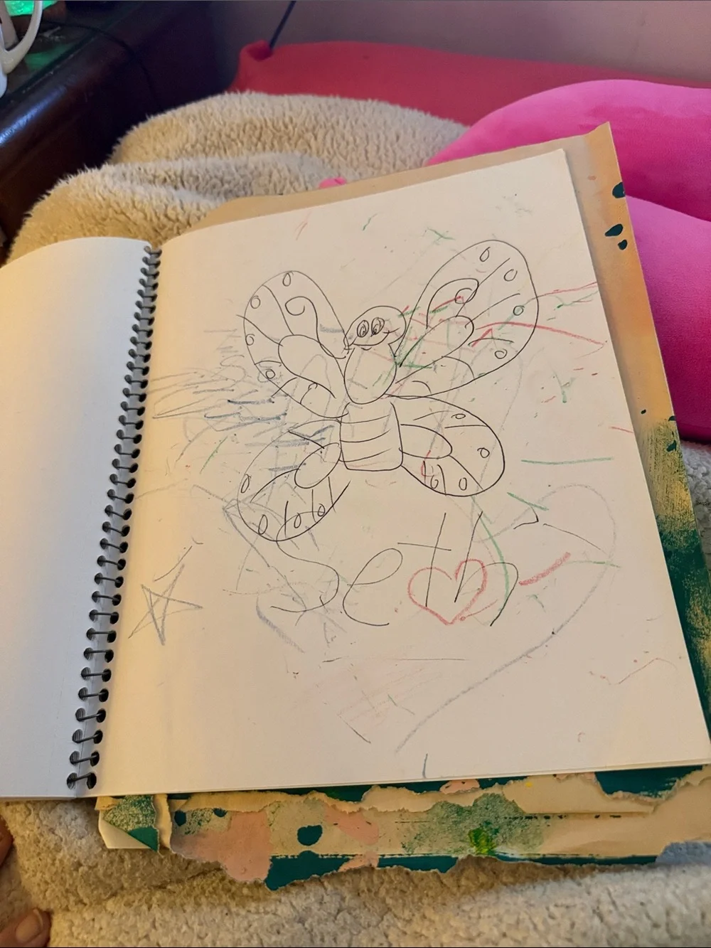 Sketch Diary Impressions Spiral Sketchbook - White